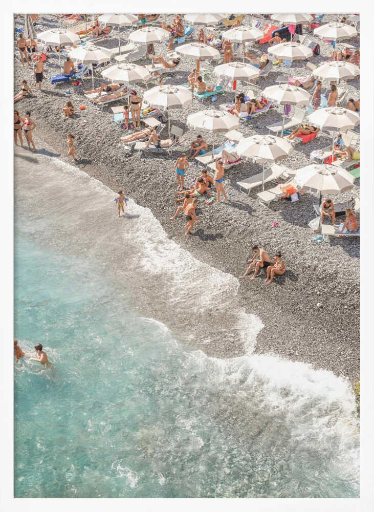 Amalfi Beach Poster