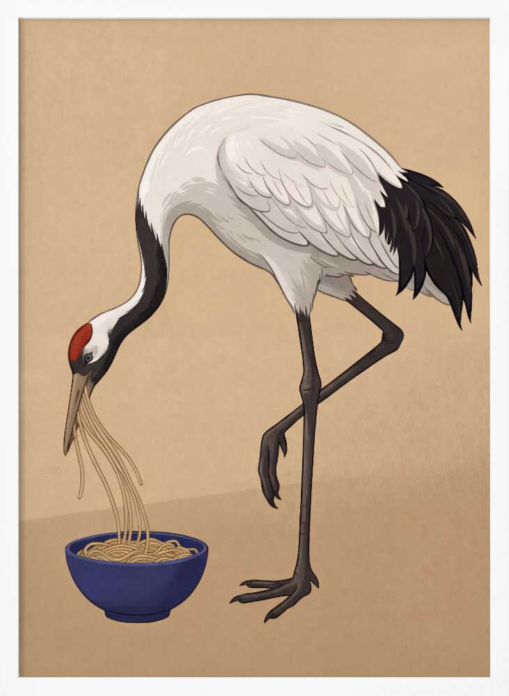Noodle Crane Poster