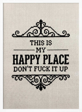 My Sassy Happy Place Poster
