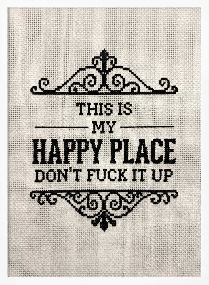 My Sassy Happy Place Poster