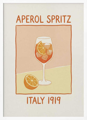 Italian Aperol Spritz Poster