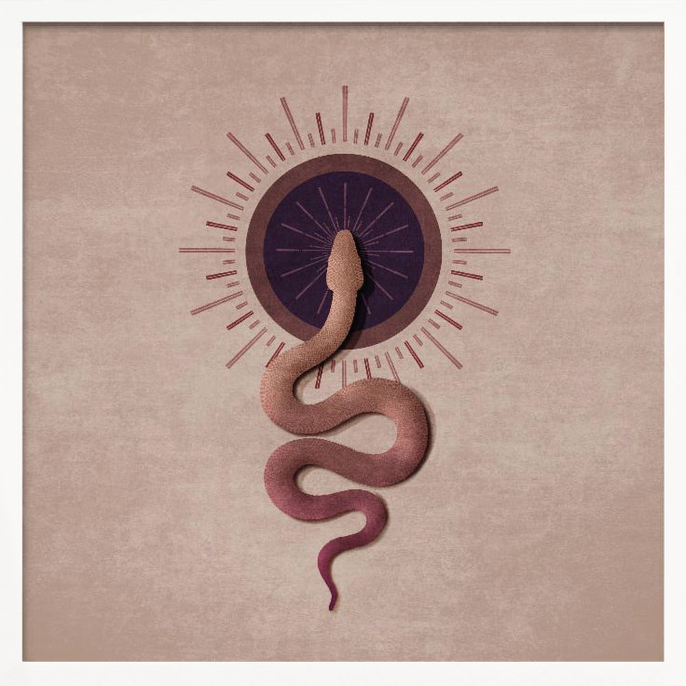 Sun Snake Poster