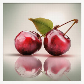 Two Cherries Poster