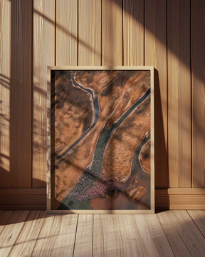 Flying over Palette Poster