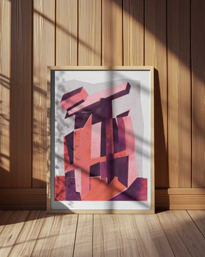 Geometric Symphony Poster