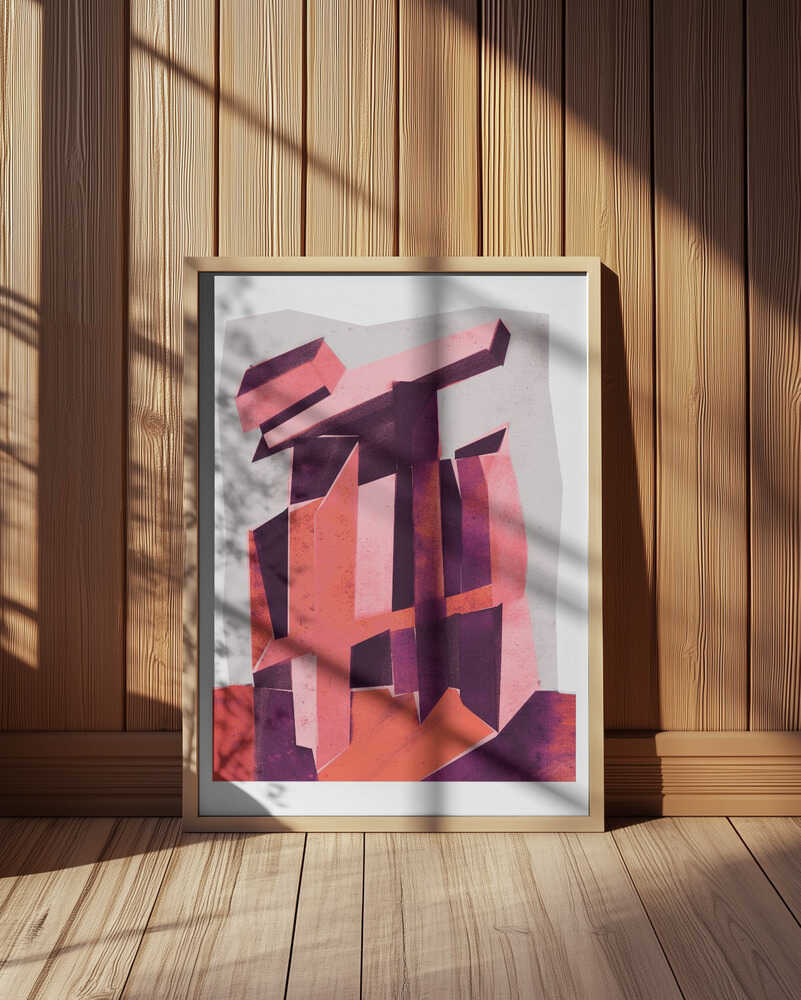 Geometric Symphony Poster