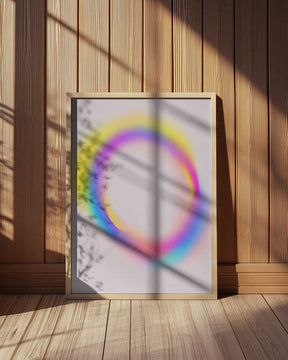 Luminous Spectrum Halo Poster