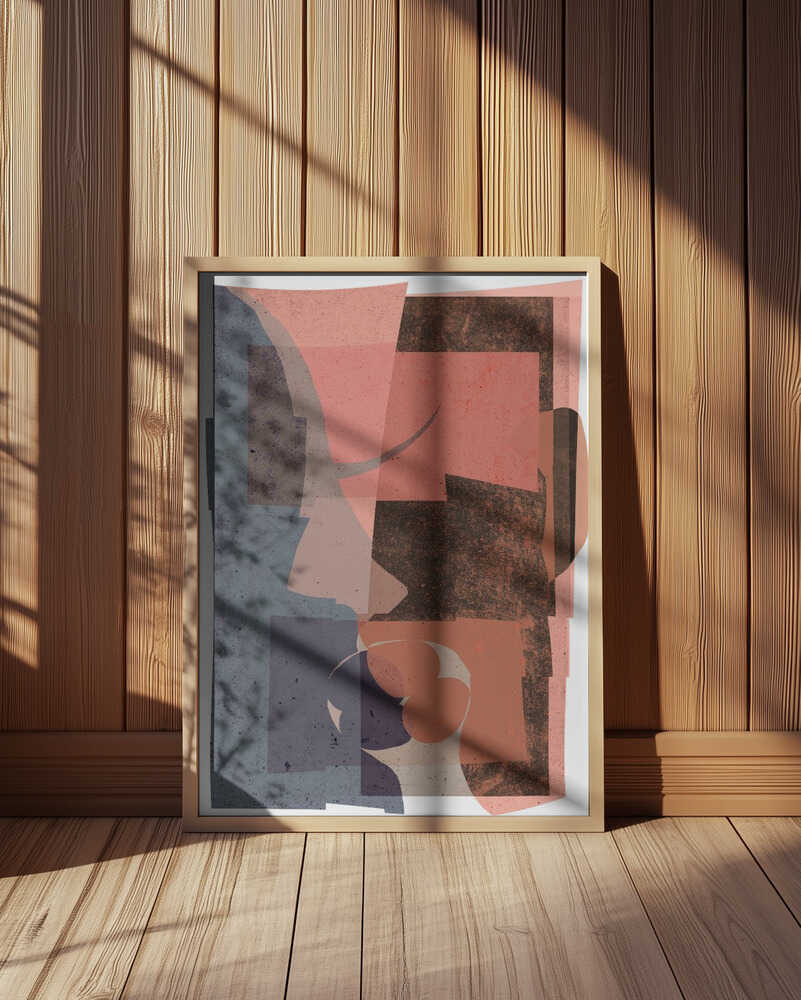 Fragmented Hues Poster