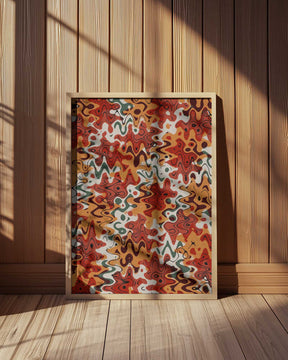 Vibrant Chaos Poster