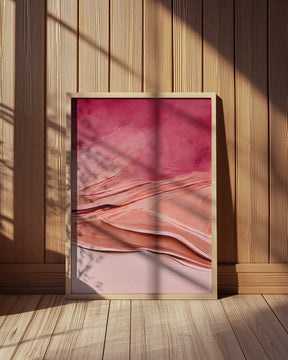 Crimson Dunes Poster