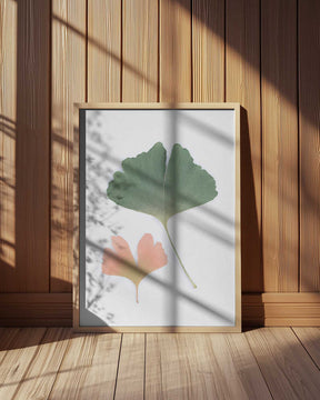 Pastel Ginkgo Poster