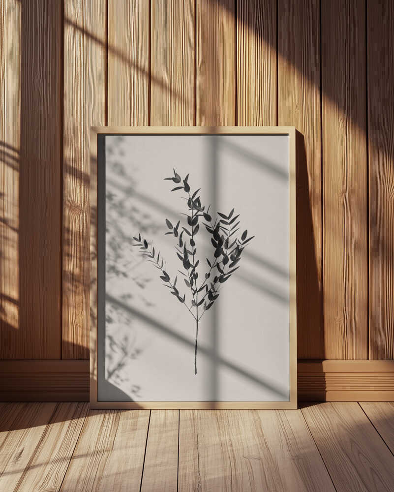 Inky Botanical Poster