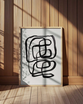 Abstract Lines I Poster