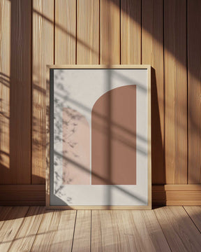 Retro Geometric Poster