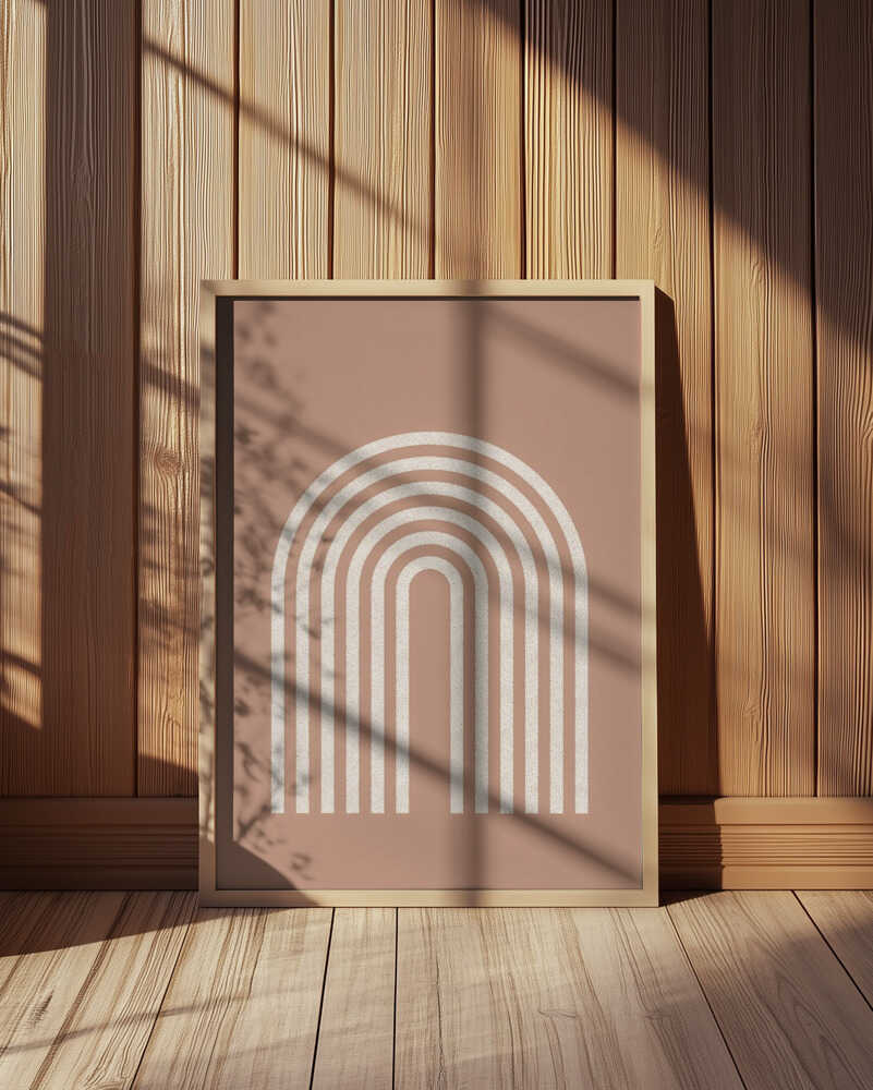Rainbow lines Poster