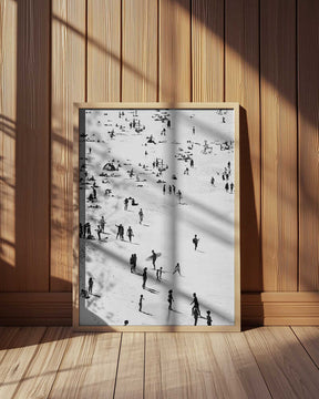 Beach Silhouettes Poster