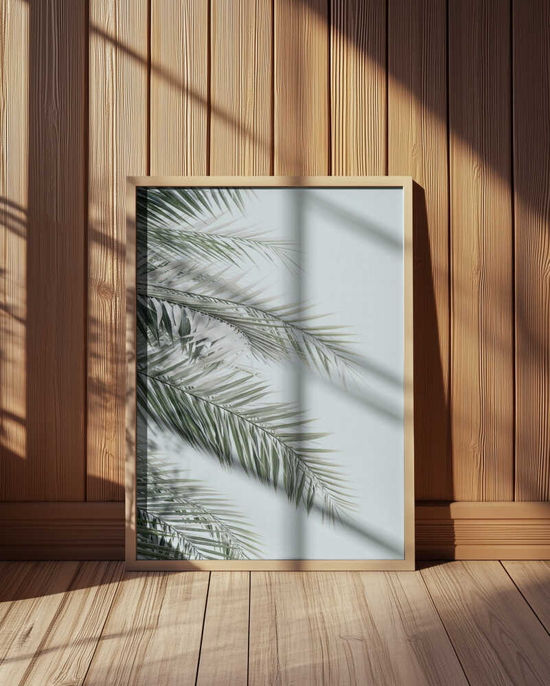 Blue Palms Poster