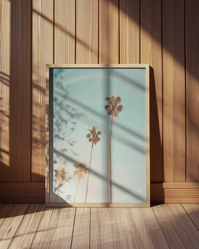 Sunny Cali Palm Tree Poster