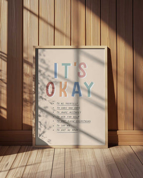 Its Okay Poster