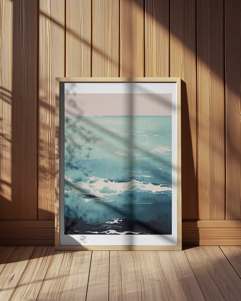 Learn To Surf Poster