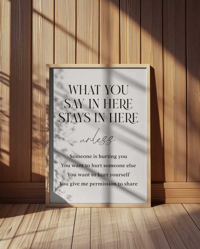 Saysherestayhere Poster