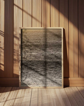 Golden Tide Ripples Poster