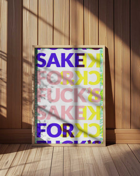 Vivid Repetition Poster