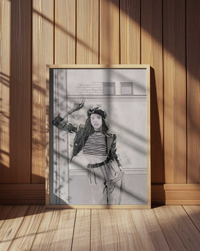 Smoking Woman 4x5 Print By Bohonewart Poster