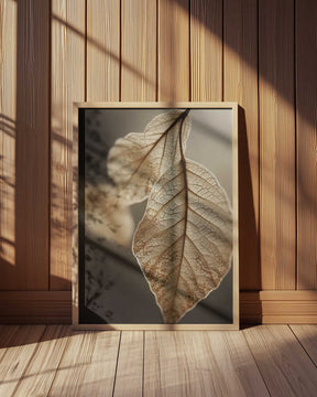 Ethereal Leaves Poster