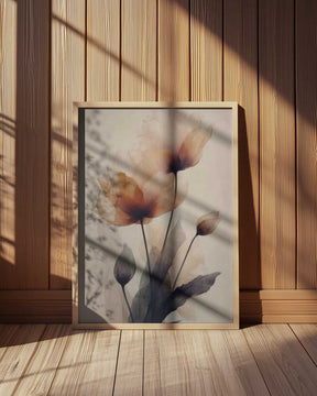 Delicate Bloom Dance Poster