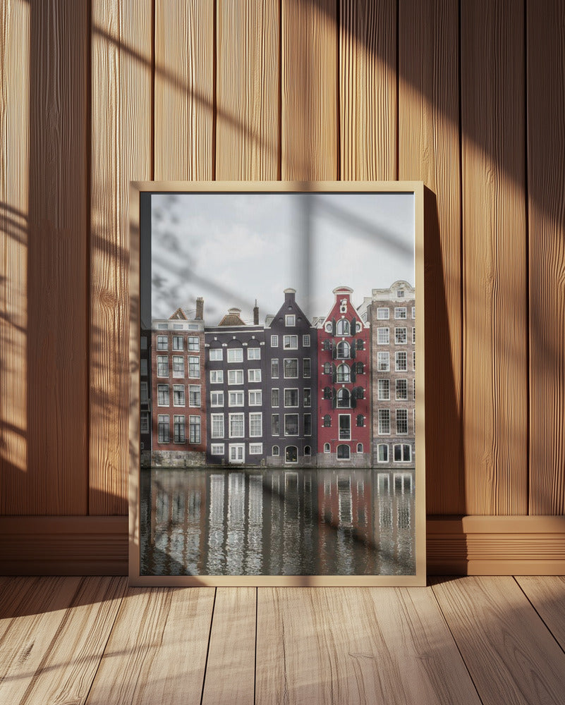 Canal Houses of Amsterdam Poster