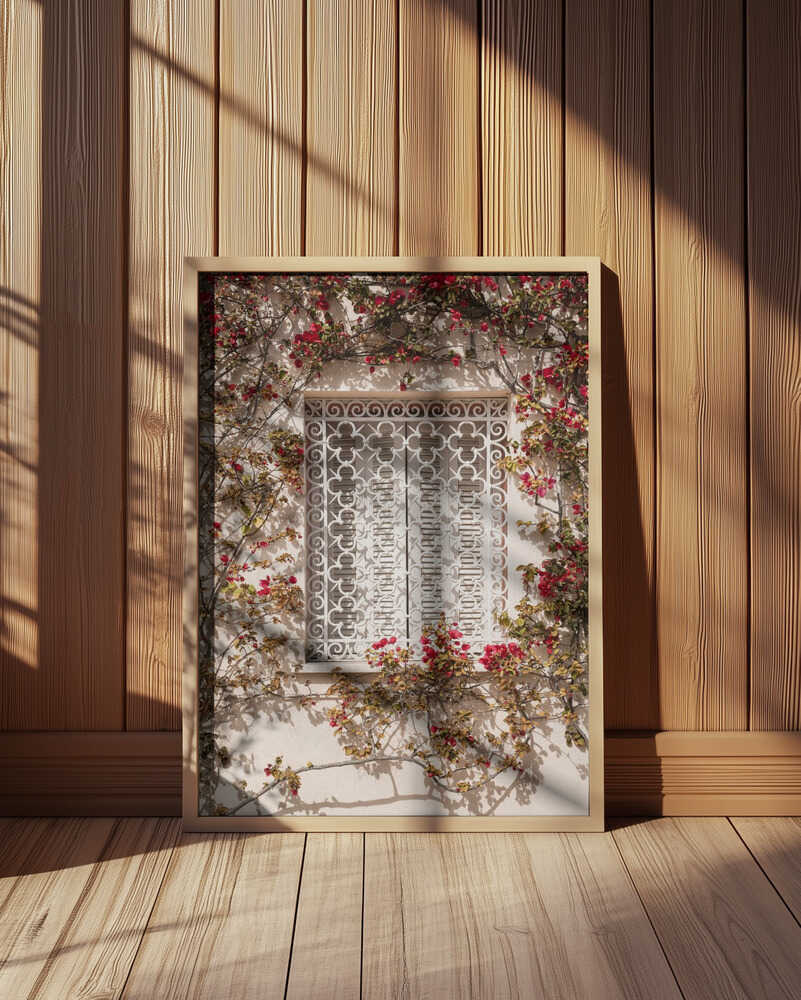 The Red Frame Poster