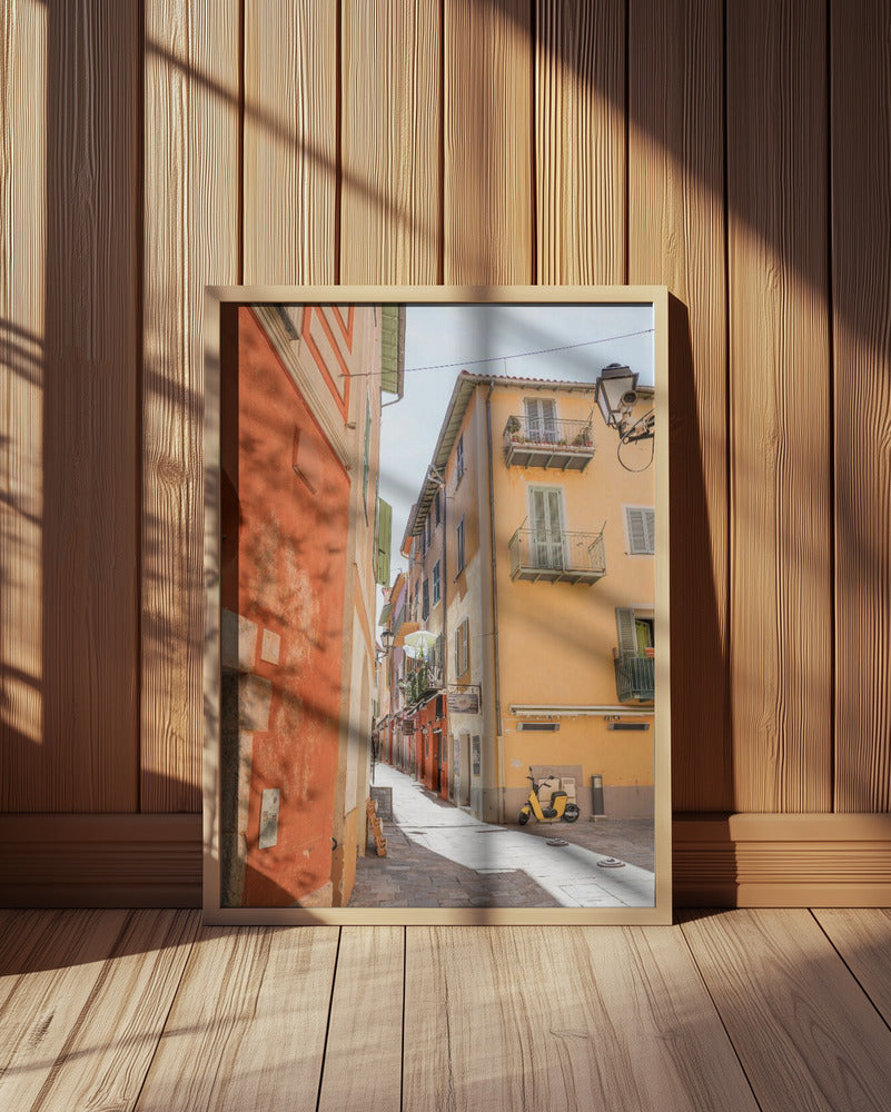 Colors of Menton Poster