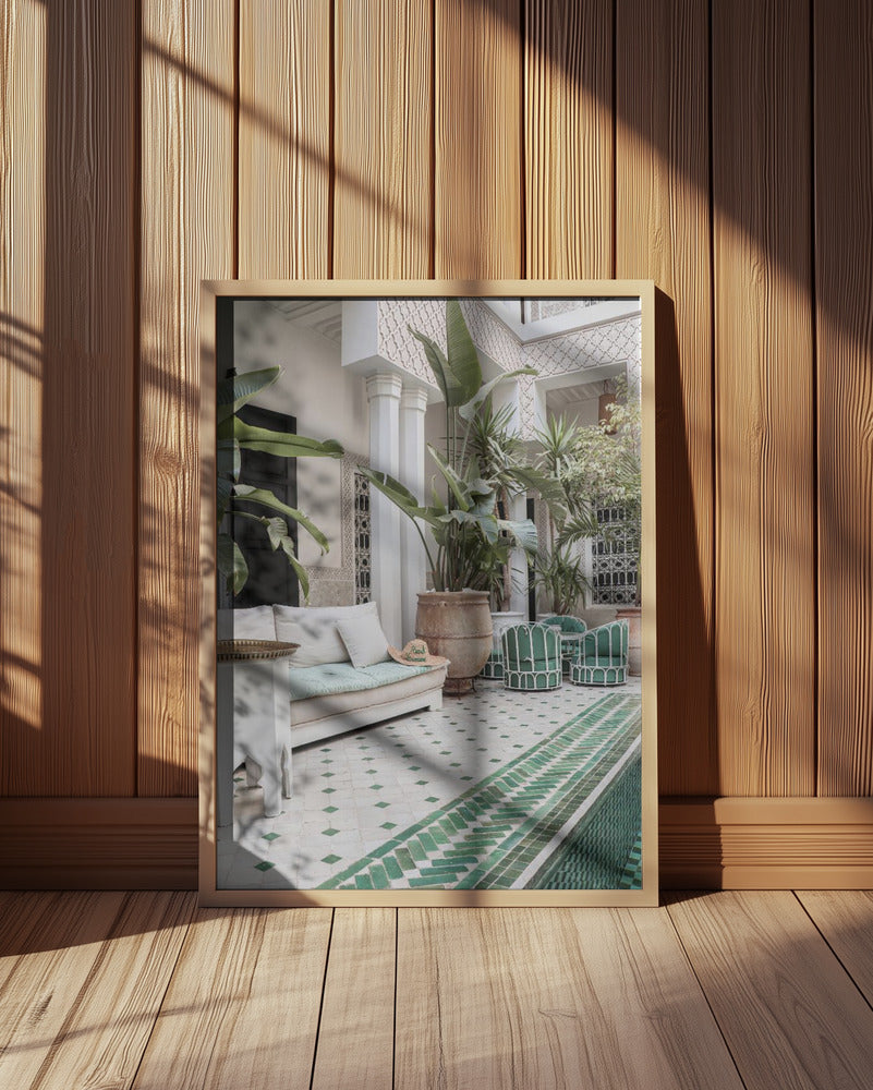 Marrakech Oasis Poster