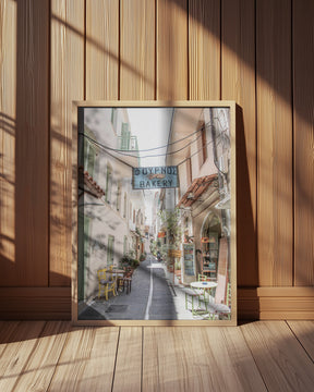 Street in Greece Poster