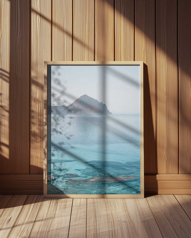 Rocks at the coast Poster