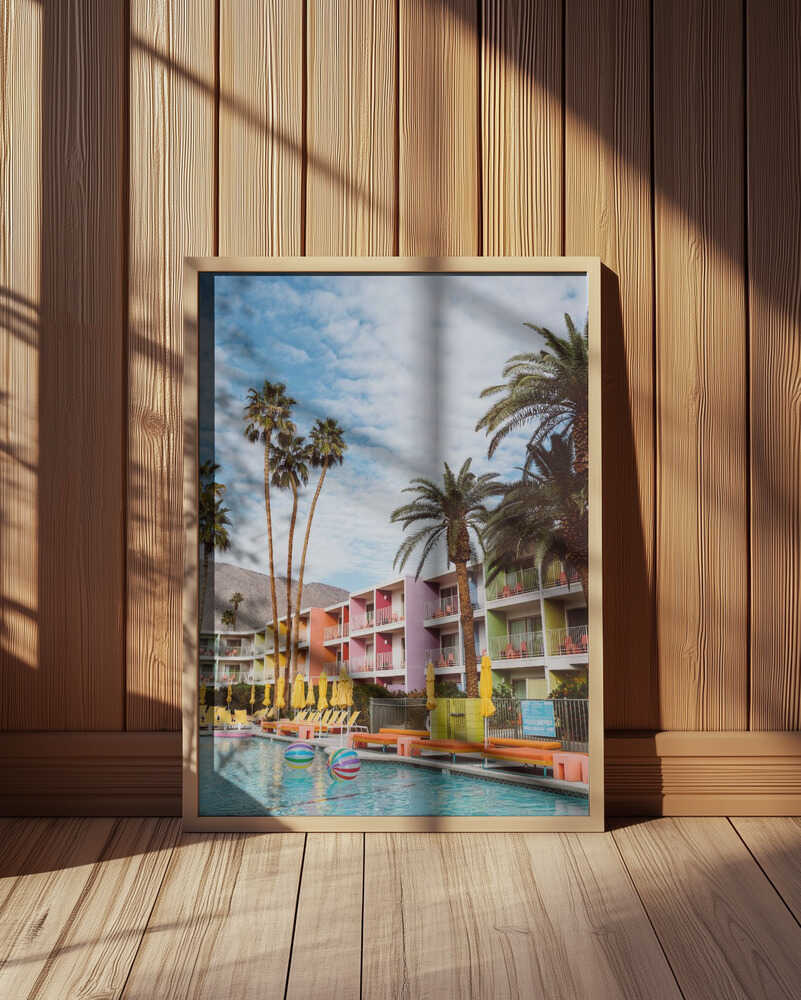 Palm Springs Pool Day VII Poster