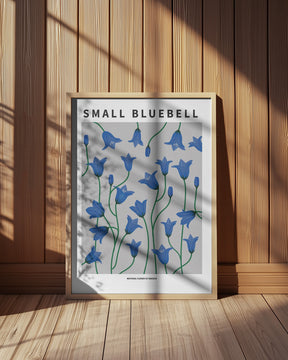 Small Bluebell - National flower of Sweden Poster