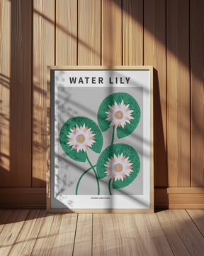 Water Lily - National flower of Iran Poster