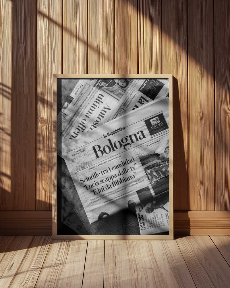 The Bologna Papers | Italy travel Poster