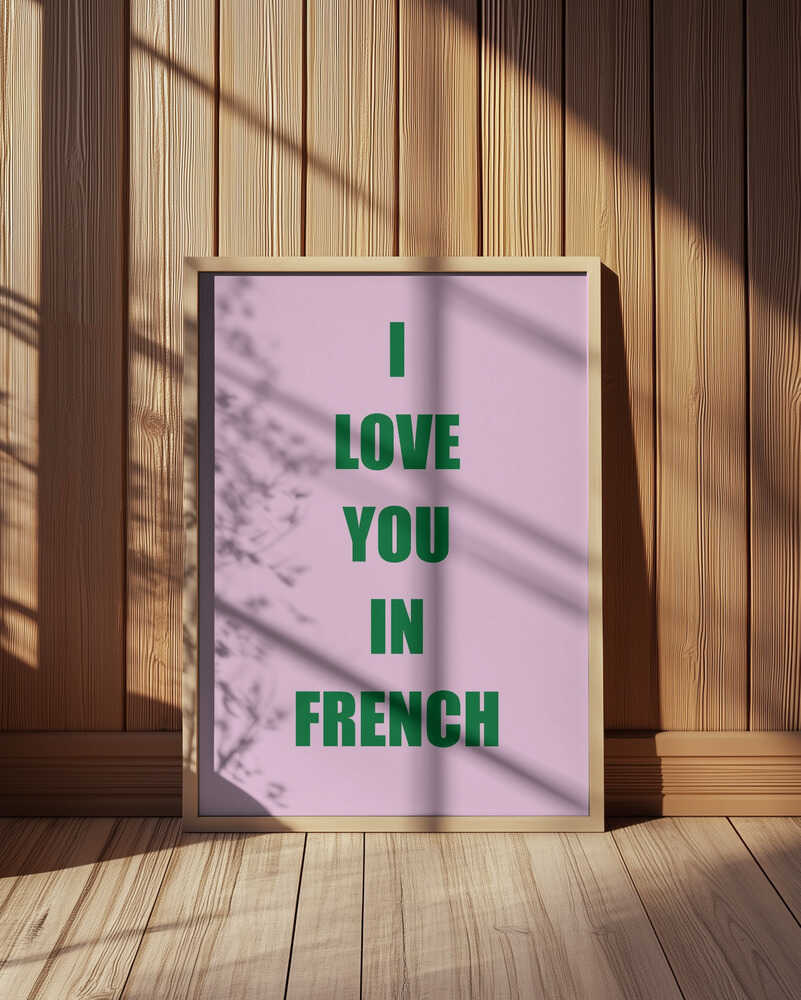 Frenchlovegreen Ratioiso Poster