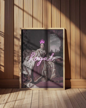 Queenvictoriaroyalneon Ratioiso Poster