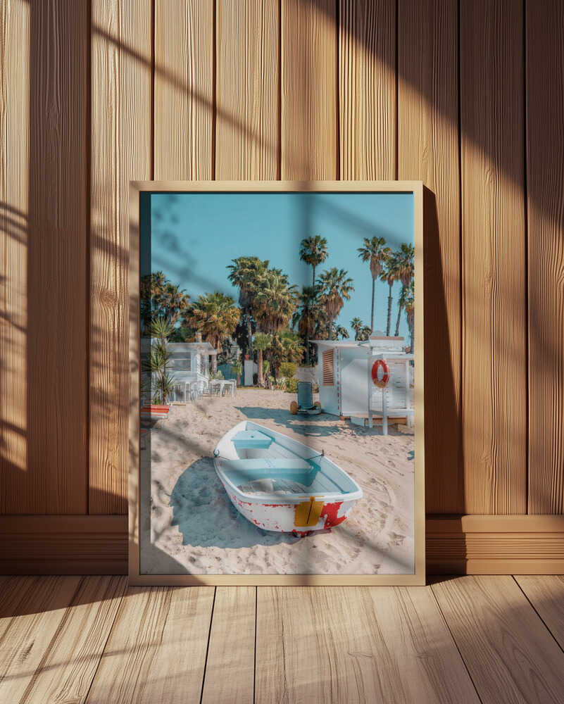 Sicilian Beach Vibes Poster