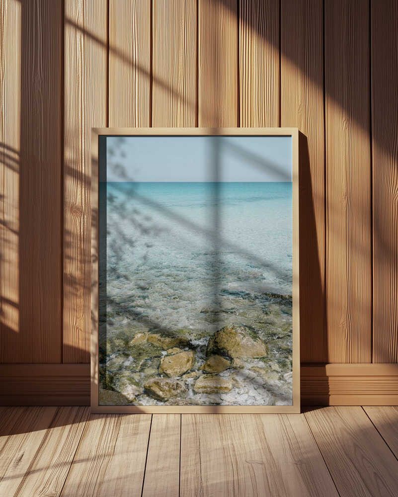 Seascape at the Italian Coast Poster