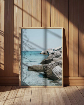 Rocks at the Coast Poster