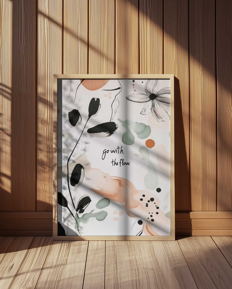 Fluid Harmony Poster