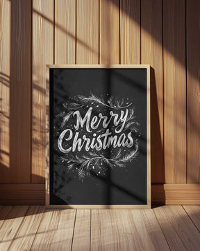 Holiday Chalk Wishes Poster