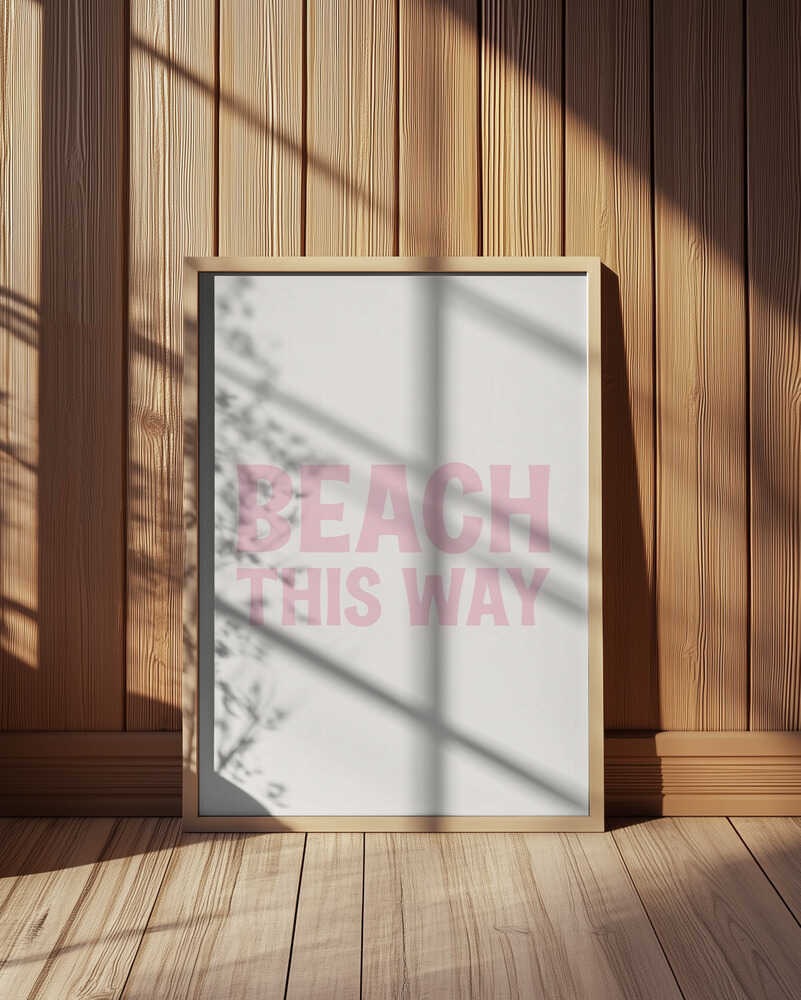 Beach This Way Poster