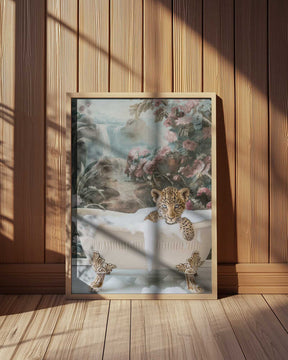 Leopard’s Spa Retreat Poster