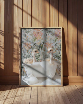 Feathered Fun Poster